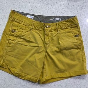 1969 Gap gold shorts